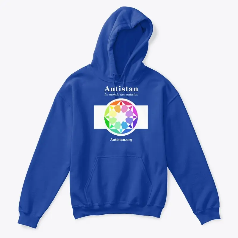 Le T-shirt bleu officiel Autistan [FR]