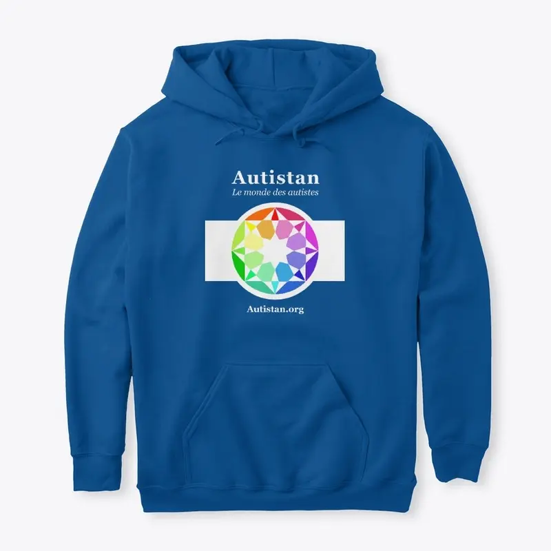 Le T-shirt bleu officiel Autistan [FR]